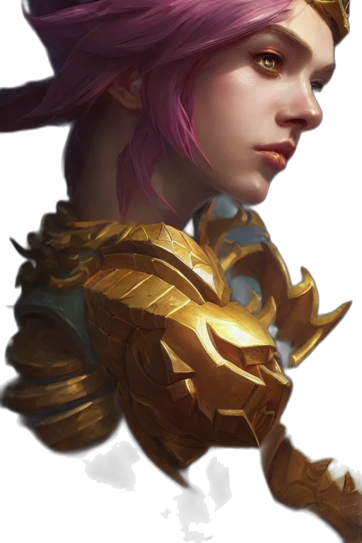 face, crown, weapon, staff, fantasy art, concept art, photorealistic, 3d render transparent PNG cut-out
