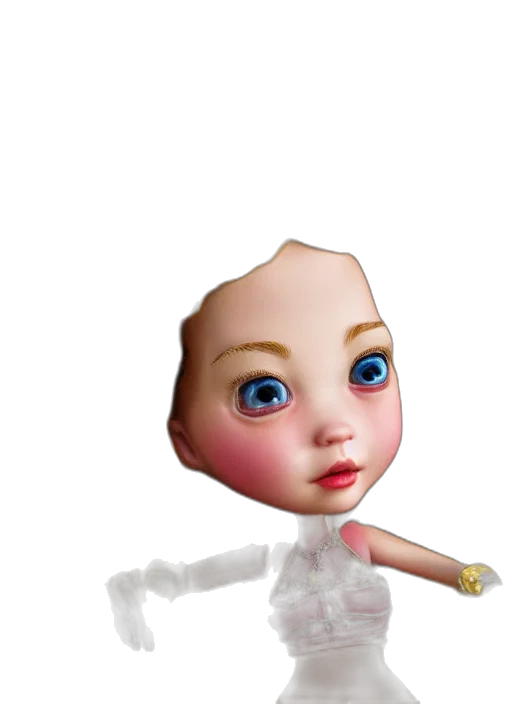 staff, face, dress, robot transparent PNG cut-out