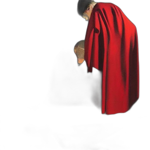 mask, jacket, staff, dress transparent PNG cut-out