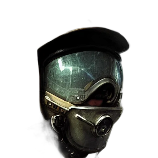 mask, robot, face, weapon transparent PNG cut-out