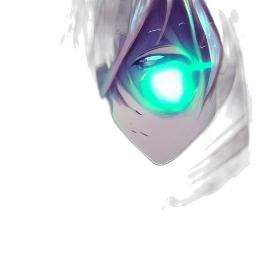 robot, mask, face, weapon, concept art, cyberpunk, anime, 3d render transparent PNG cut-out