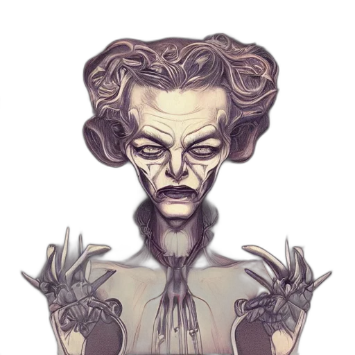 mask, face, creature, concept art transparent PNG cut-out