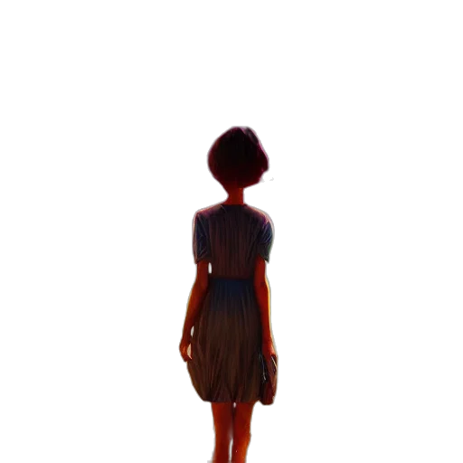 dress, robot, face, staff, 3d render, concept art, pixel art, photorealistic transparent PNG cut-out