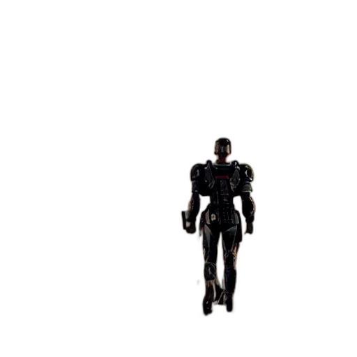 robot, jacket, weapon, creature, pixel art, 3d render, concept art, comic book art transparent PNG cut-out