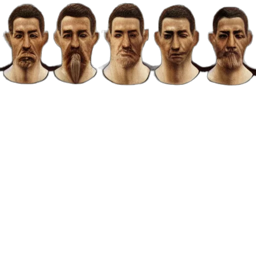 mask, face, staff, hair, concept art, 3d render, photorealistic, pixel art transparent PNG cut-out