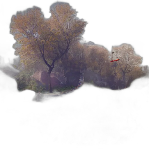 tree, car, dragon, umbrella transparent PNG cut-out