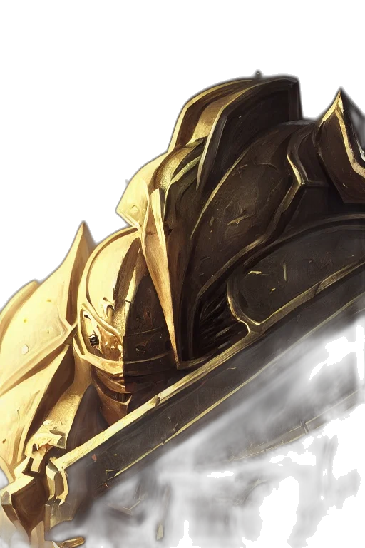 sword, weapon, crown, mask, concept art, fantasy art, anime, photorealistic transparent PNG cut-out