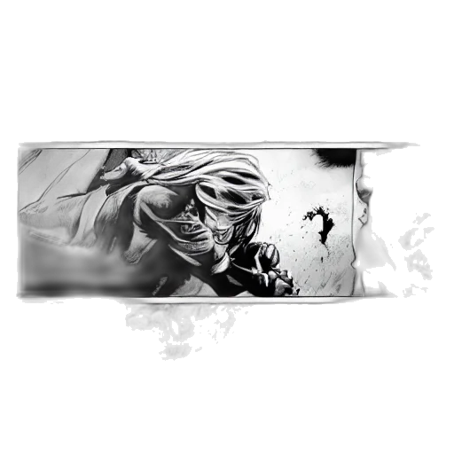 sword, mask, dragon, weapon, comic book art, concept art, fantasy art, pencil sketch transparent PNG cut-out