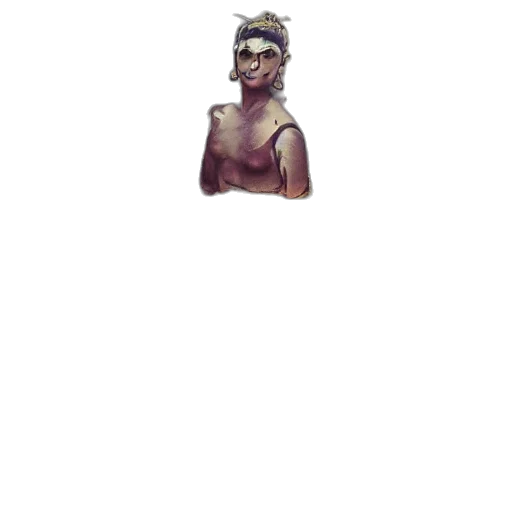 staff, face, crown, mask, pixel art, concept art, watercolor, comic book art transparent PNG cut-out