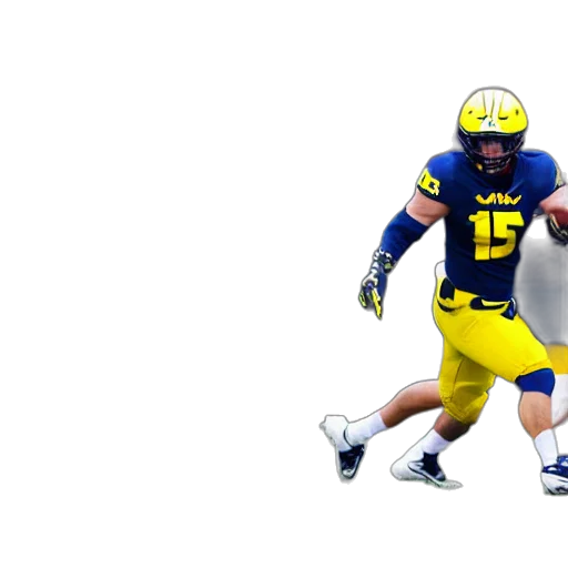 university, michigan, football, game, sports, photography, players, all transparent PNG cut-out