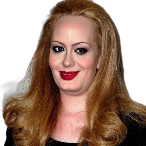 hair, face, dress, creature transparent PNG cut-out