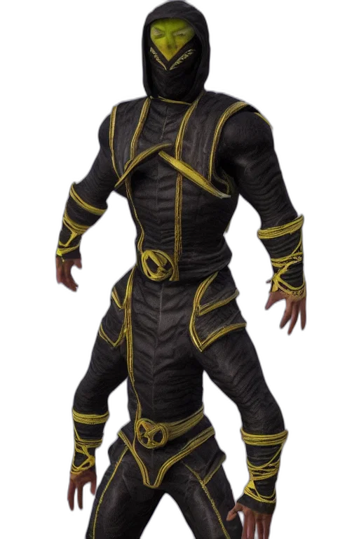concept art, 3d render, cyberpunk, fantasy art transparent PNG cut-out