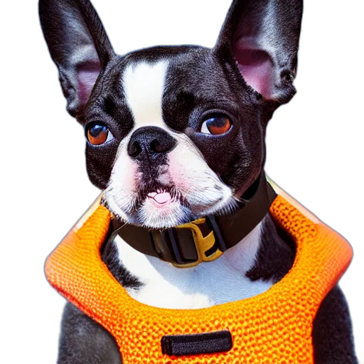 jacket, animal, staff, 3d render, photorealistic, closeup, photograph, cute transparent PNG cut-out