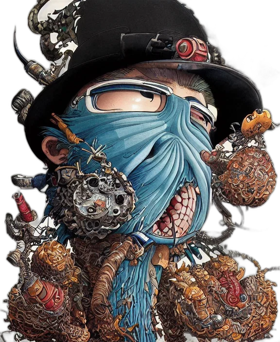 mask, face, hat, concept art transparent PNG cut-out