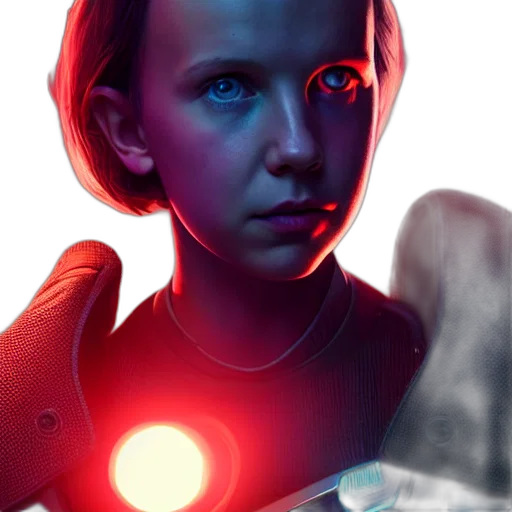 robot, face, comic book art, concept art transparent PNG cut-out