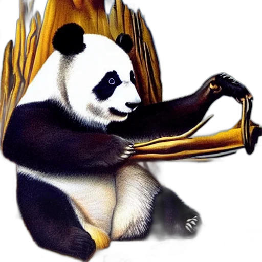 animal, mask, staff, photorealistic transparent PNG cut-out