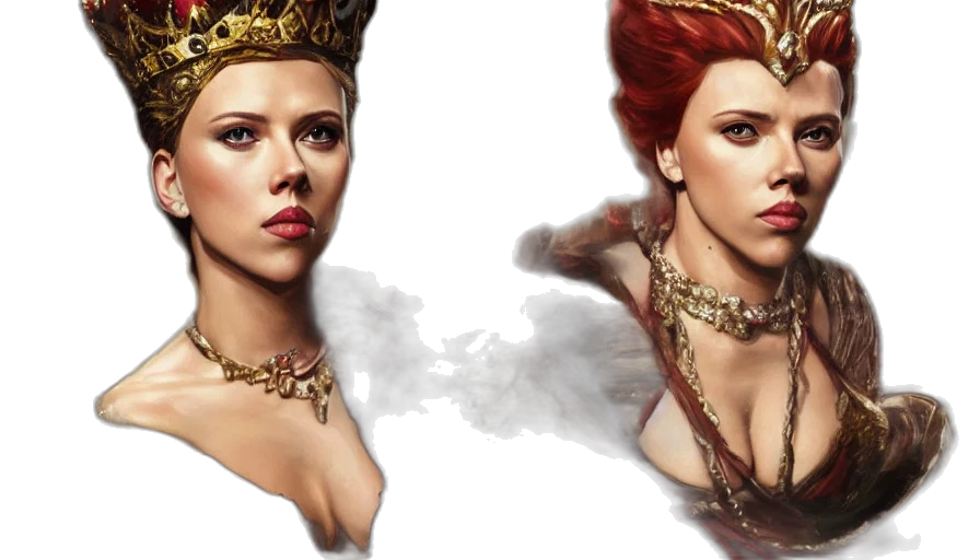 crown, jewelry, fantasy art, concept art, photorealistic, 3d render, golden, scarlett transparent PNG cut-out