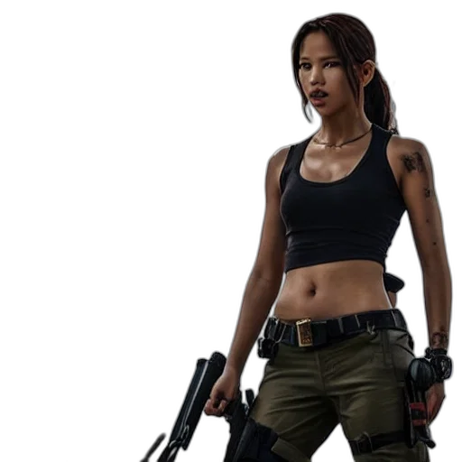 weapon, concept art, photorealistic, cyberpunk transparent PNG cut-out
