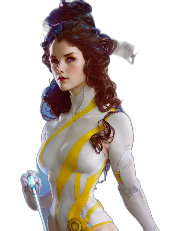 robot, dress, concept art, fantasy art transparent PNG cut-out