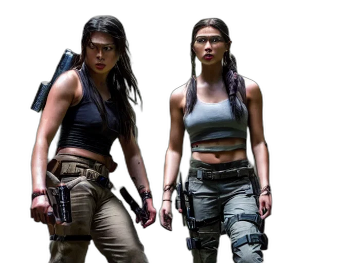 concept art, comic book art, film, still transparent PNG cut-out