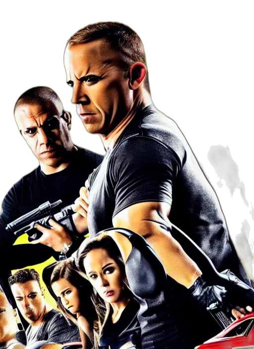 weapon, photorealistic, comic book art, concept art, fire, movie, poster, fast transparent PNG cut-out