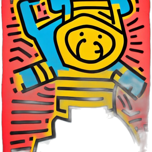 robot, staff, mask, crown transparent PNG cut-out