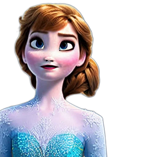 dress, 3d render, cartoon, concept art, photorealistic, cinematic, still, princess transparent PNG cut-out