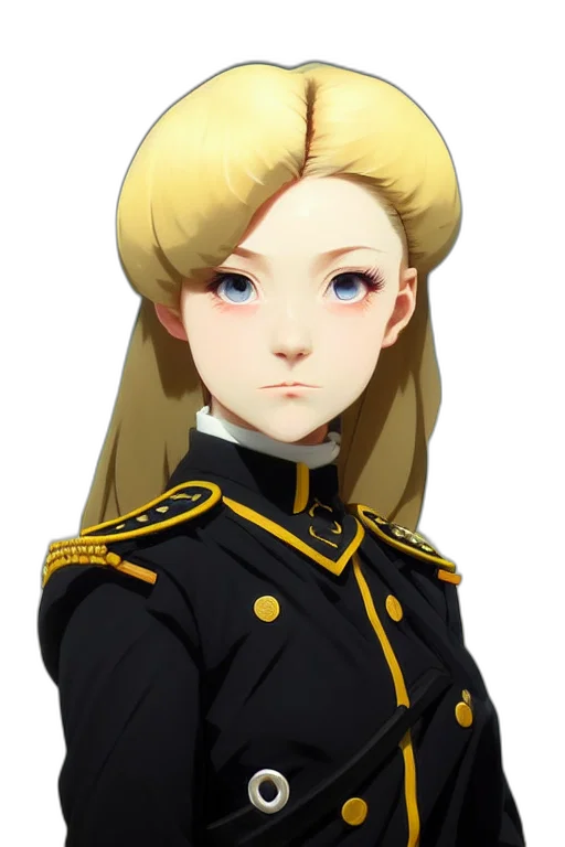 staff, crown, face, jacket transparent PNG cut-out