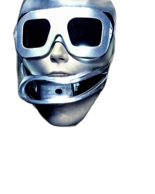 mask, robot, face, creature transparent PNG cut-out