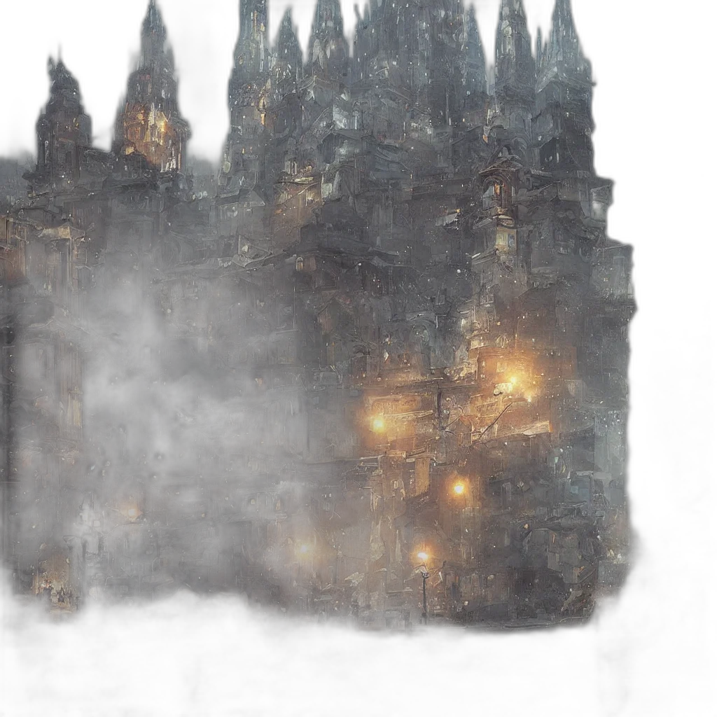 concept art, fantasy art, photorealistic, watercolor transparent PNG cut-out