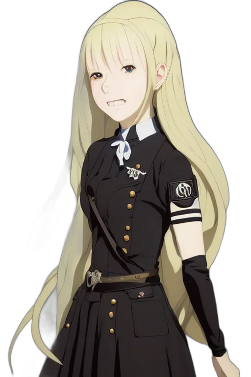 staff, dress, jacket, face transparent PNG cut-out