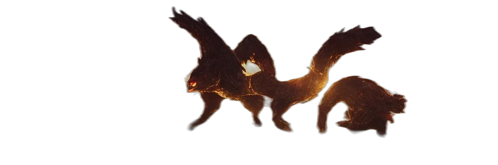 dragon, animal, creature, hair transparent PNG cut-out
