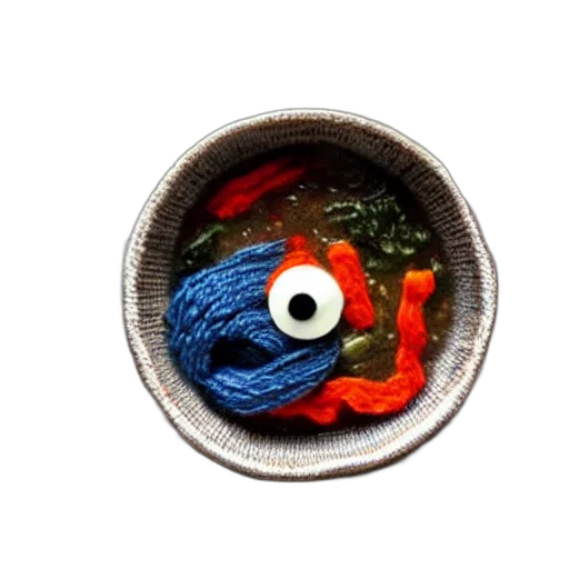 food, mask, animal, jewelry, 3d render, photorealistic, underwater, bowl transparent PNG cut-out