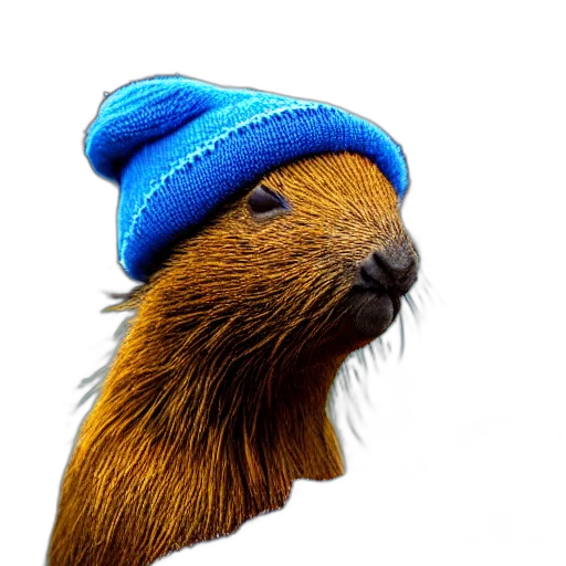 hat, animal, hair, creature transparent PNG cut-out