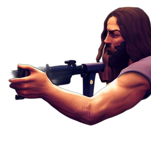 weapon, staff, sword, concept art, pixel art, 3d render, fantasy art, jesus transparent PNG cut-out