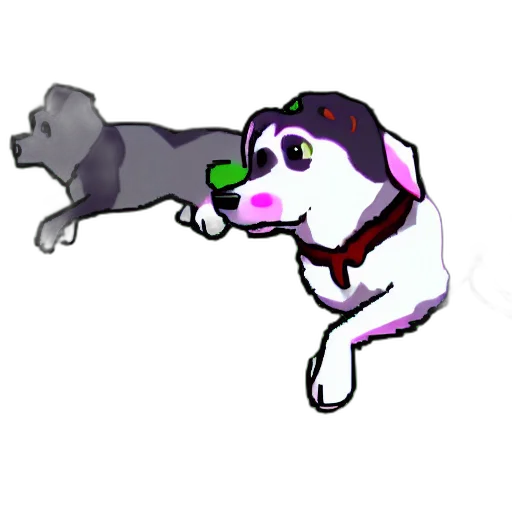 staff, animal, creature, pixel art transparent PNG cut-out