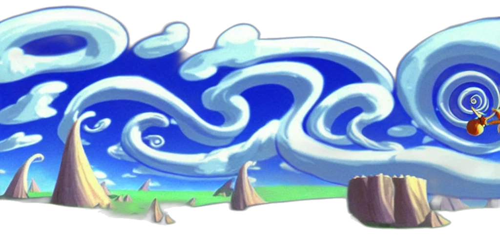 dragon, umbrella, hair, staff transparent PNG cut-out