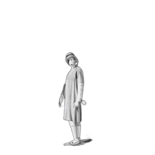 staff, dress, jacket, face transparent PNG cut-out