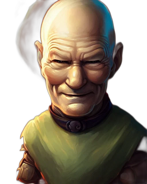 staff, face, concept art, fantasy art transparent PNG cut-out