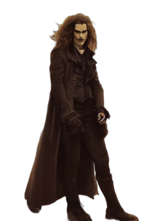 mask, staff, concept art, fantasy art, comic book art, photorealistic, dark, portrait transparent PNG cut-out