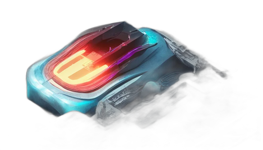 car, weapon, robot, concept art transparent PNG cut-out