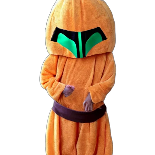 jacket, mask, staff, robot, concept art, mandalorian, large, stuffed transparent PNG cut-out
