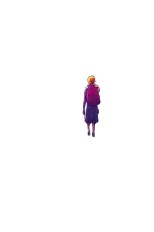 dress, hat, jacket, creature transparent PNG cut-out