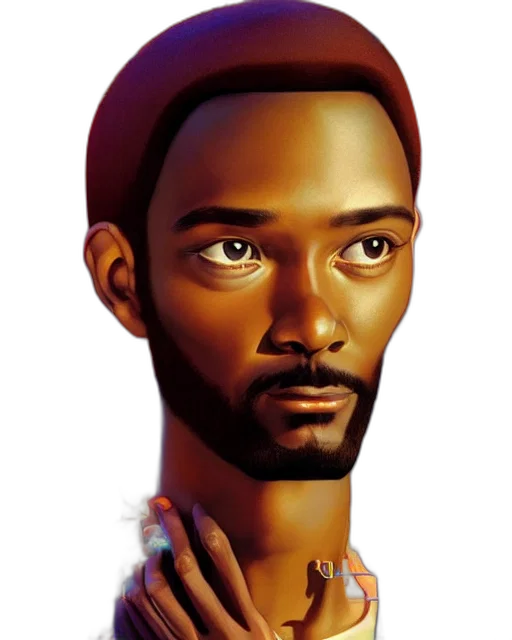 face, photorealistic, concept art, fantasy art transparent PNG cut-out
