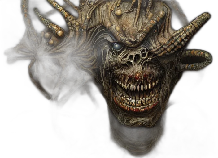 mask, face, creature, dragon, concept art, fantasy art, photorealistic, comic book art transparent PNG cut-out