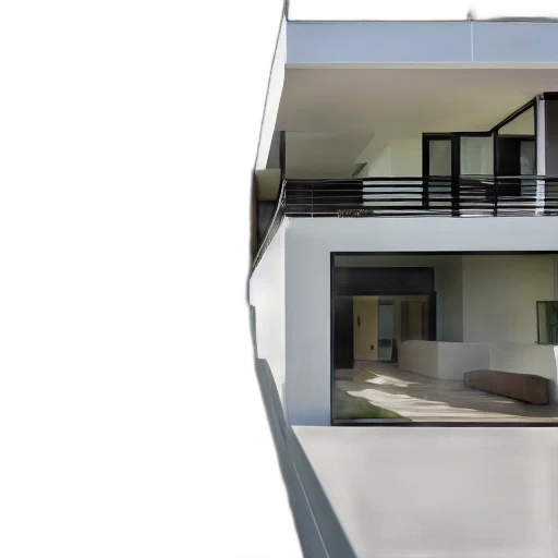 building, furniture, 3d render, photorealistic transparent PNG cut-out