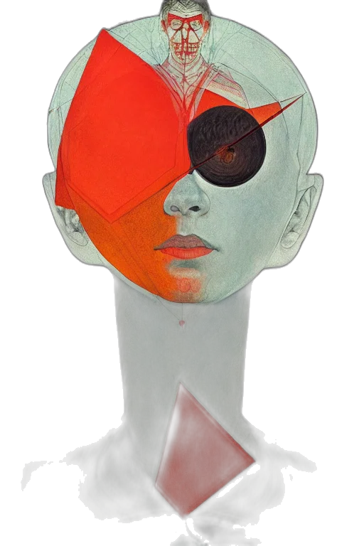mask, face, hat, staff transparent PNG cut-out