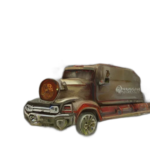 car, robot, concept art, 3d render transparent PNG cut-out