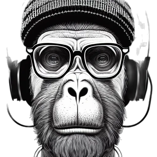 animal, mask, face, photorealistic, cartoon, concept art, comic book art, cowboy transparent PNG cut-out