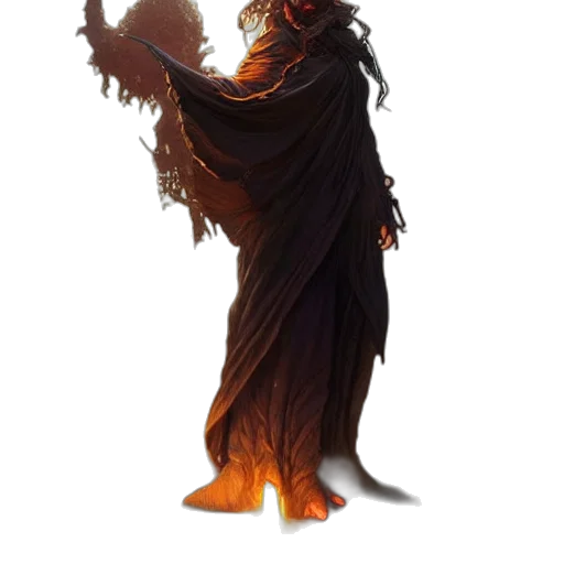 staff, creature, mask, concept art transparent PNG cut-out